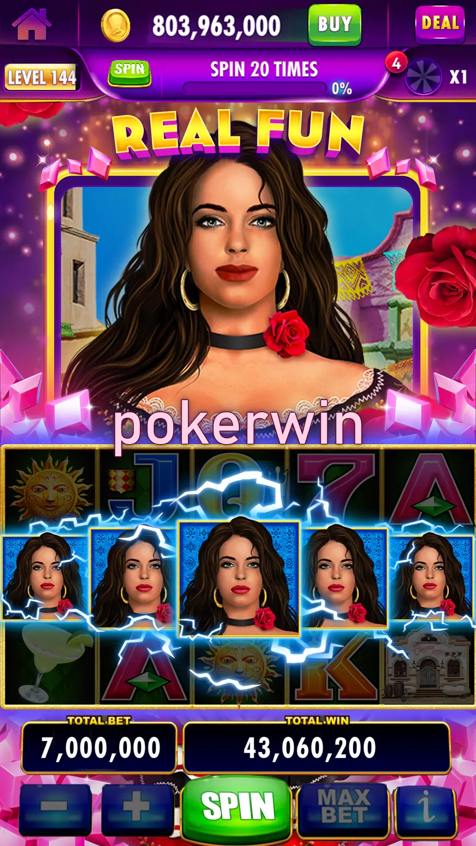 pokerwin Tangkapan Layar Resmi APK